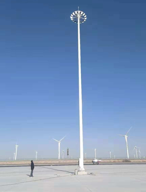 瓜州高速路服务区裕民高杆灯项目